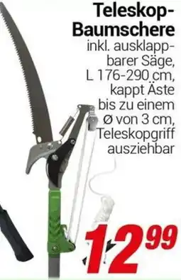CENTERSHOP Teleskop Baumschere Angebot