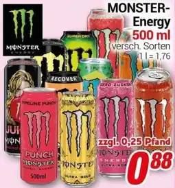 CENTERSHOP MONSTER Energy Angebot