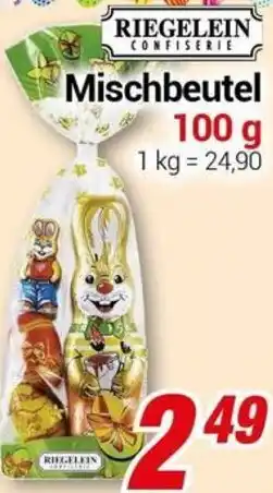 CENTERSHOP RIEGELEIN Mischbeutel Angebot