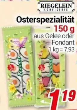 CENTERSHOP RIEGELEIN Osterspezialität Angebot