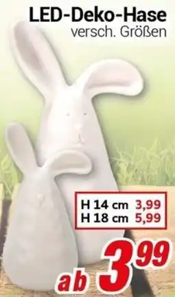 CENTERSHOP LED-Deko-Hase Angebot