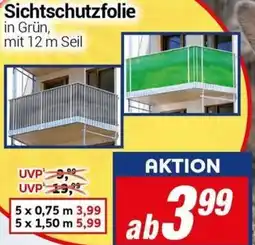 CENTERSHOP Sichtschutzfolie Angebot