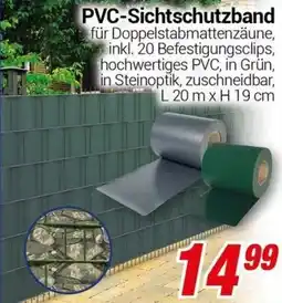 CENTERSHOP PVC-Sichtschutzband Angebot