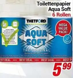 CENTERSHOP Toilettenpapier Aqua Soft Angebot