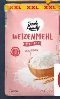 Aldi Süd Back Family Weizenmehl XXL Angebot
