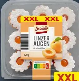 Aldi Süd Biscotto Linzer Augen XXL Angebot