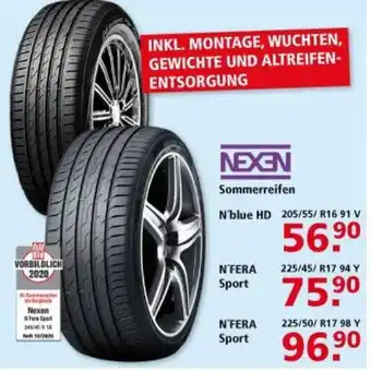 Multi Markt Sommerreifen N'blue HD Angebot