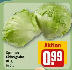 REWE Eisbergsalat Angebot