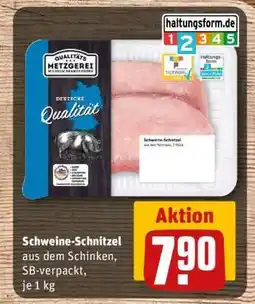 REWE Schweine-Schnitzel Angebot