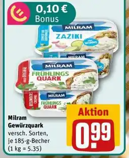 REWE Milram Gewürzquark Angebot