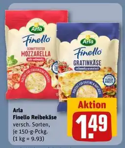 REWE Arla Finello Reibekäse Angebot