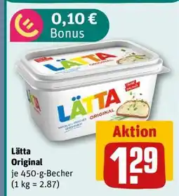 REWE LÄTTA Original Angebot