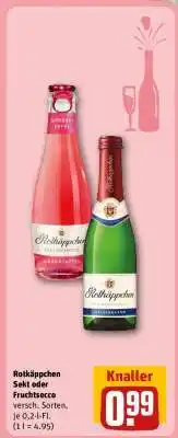 REWE Rotkäppchen Sekt oder Fruchtsecco Angebot