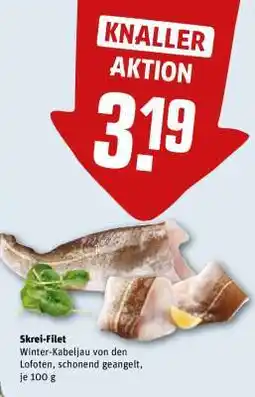 REWE Skrei-Filet Angebot