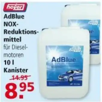 Multi Markt Hoyer AdBlue NOX Reduktionsmittel Angebot