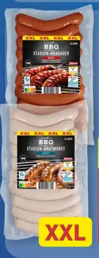 Aldi Nord BBQ Stadion-Bratwurst XXL Angebot