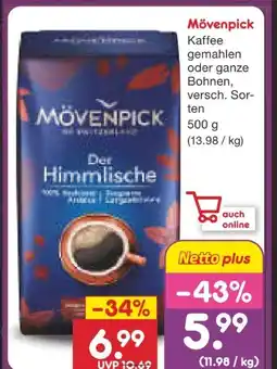 Netto Marken-Discount Mövenpick Kaffee Der Himmlische Angebot