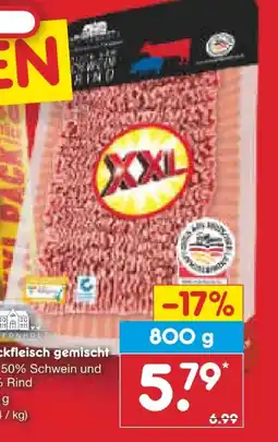 Netto Marken-Discount Gut Ponholz Gemischt-Hackfleisch Angebot