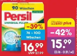 Netto Marken-Discount Persil Waschmittel Angebot