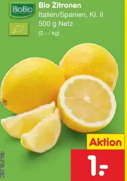 Netto Marken-Discount BioBio Bio-Zitronen Angebot
