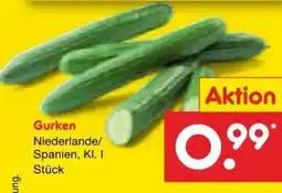 Netto Marken-Discount Gurke Angebot