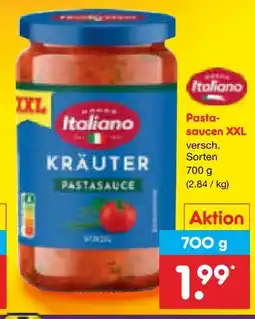 Netto Marken-Discount Mondo Italiano Pastasaucen XXL Angebot