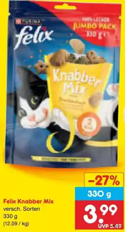 Netto Marken-Discount Purina Felix Knabber-Mix Angebot