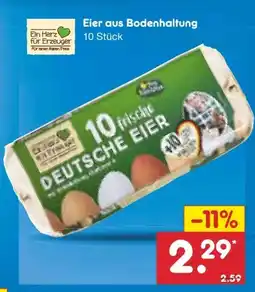 Netto Marken-Discount Ein Herz für Erzeuger Eier aus Bodenhaltung Angebot