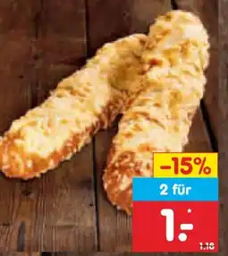 Netto Marken-Discount Netto Backstube Laugenstange mit Käse Angebot