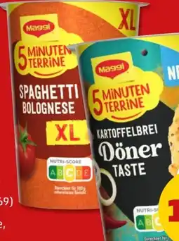 PENNY Maggi 5 Minuten Terrine XL Spaghetti Bolognese Angebot