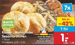 Netto Marken-Discount Netto Backstube Kaiserbrötchen Angebot