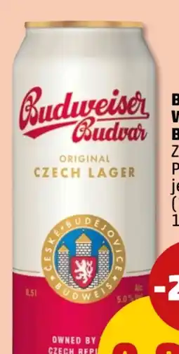 PENNY Budweiser Budvar (CZ) Bier Angebot