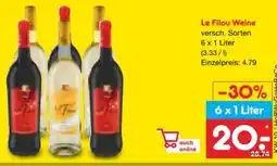 Netto Marken-Discount Le Sweet Filou Weine Angebot