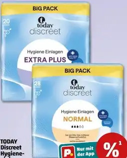 PENNY Today Hygieneeinlagen Angebot