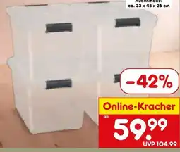 Netto Marken-Discount Juskys Aufbewahrungsboxen Angebot