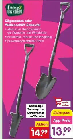 Netto Marken-Discount Living Garden Sägespaten Angebot