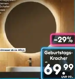 Netto Marken-Discount Home Deluxe LED-Spiegel Sila Angebot