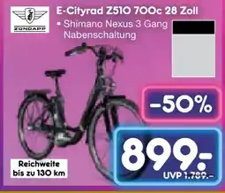 Netto Marken-Discount Zündapp E-Cityrad Z510 700c 28 Zoll Angebot