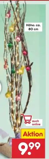 Netto Marken-Discount Dekor LED Frühlingszweige Angebot