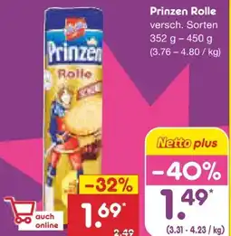 Netto Marken-Discount DeBeukelaer Prinzen Rolle Schoko Angebot