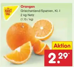 Netto Marken-Discount MarktTag Orangen Angebot