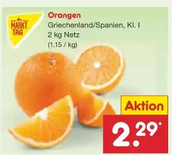 Netto Marken-Discount MarktTag Orangen Angebot