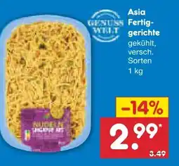 Netto Marken-Discount Genuss Welt Asia Fertiggerichte Angebot