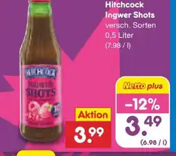 Netto Marken-Discount Hitchcock Ingwer Shot Angebot