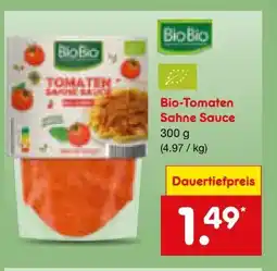 Netto Marken-Discount BioBio Bio-Tomaten Sahne Sauce Angebot