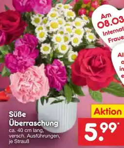 Netto Marken-Discount Blumenstrauß Süße Überraschung Angebot