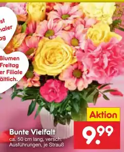 Netto Marken-Discount Blumenstrauß Bunte Vielfalt Angebot