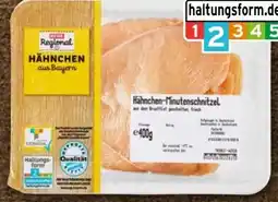 nahkauf Rewe Regional Hähnchen-Minutenschnitzel Angebot