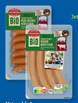 Lidl Metzgerfrisch Bio Traditions Wiener Würstchen Angebot