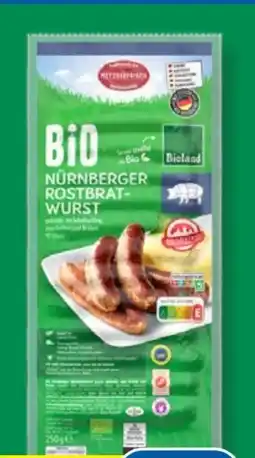 Lidl Milbona Bio Nürnberger Rostbratwurst Angebot